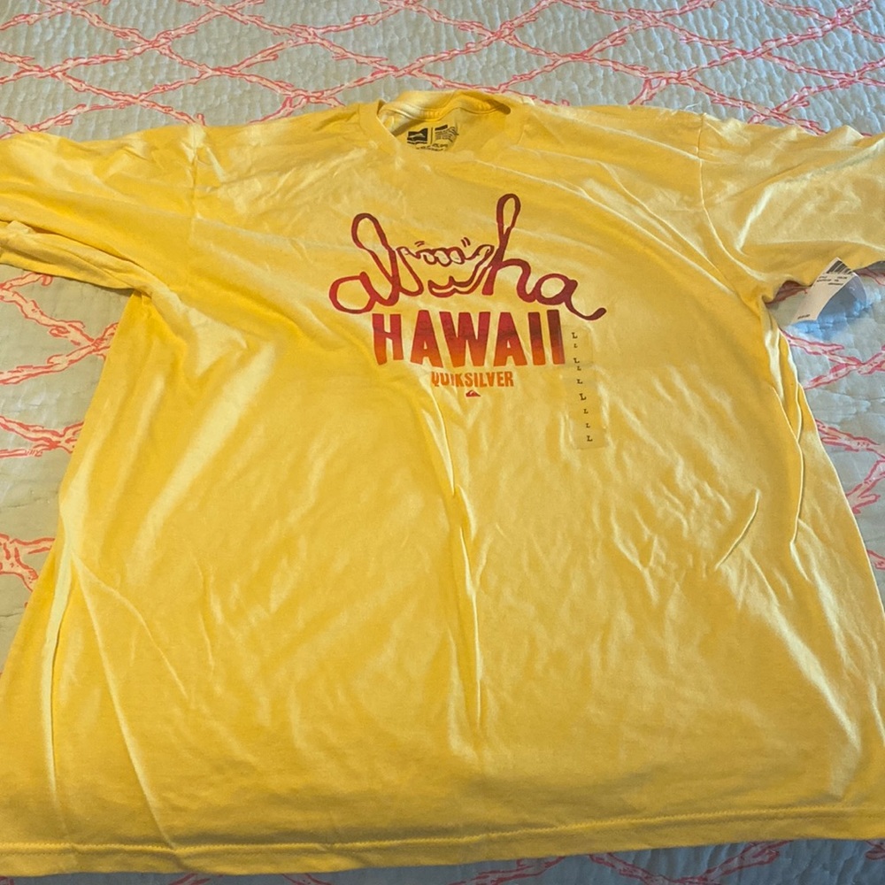 Men’s large quicksilver t shirt